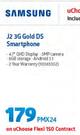 Samsung J2 3G Gold DS Smartphone-On uChoose Flexi 150