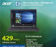 Acer E571 i5 Notebook