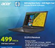 Acer E5575 i5 Notebook