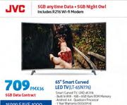 JVC 65" Smart Curved LED TV LT-65N776-On 5GB Data Contract