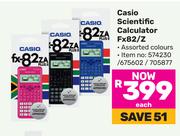 Casio Scientific Calculator Fx82/Z-Each