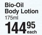 Bio-Oil Body Lotion-175ml Each
