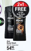 Axe Body Wash Assorted-400ml Each