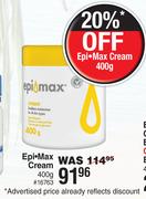 Epi-Max Cream 16763-400g