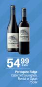 Porcupine Ridge Cabernet Sauvignon Merlot Or Syrah-750ml Each