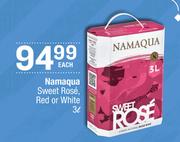 Namaqua Sweet Rose, Red Or White-3Ltr Each