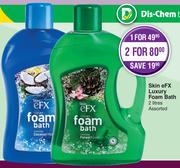 Skin eFX Luxury Foam Bath Assorted-2Ltr Each