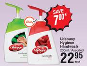 Lifebuoy Hygiene Handwash Assorted-200ml Each