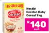 Nestle Cerelac Baby Cereal-1Kg Each