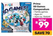 Prima 50 Games Compendium 