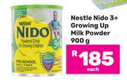 Nestle Nido 3+ Growing Up Milk Powder-900g Each