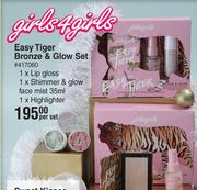 Girls 4 Girls Easy Tiger Bronze & Glow Set