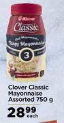 Clover Classic Mayonnaise Assorted-750g Each