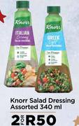 Knorr Salad Dressing Assorted-For 2 x 340ml
