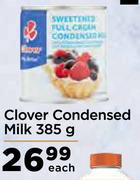 Clover Condensed Milk-385g Each