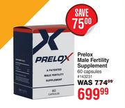 Prelox Male Fertility Supplement 60 Capsules