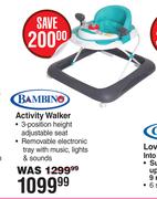 Bambino Activity Walker