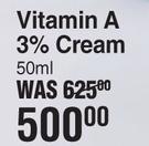 Derma Stine Vitamin A 3% Cream-50ml