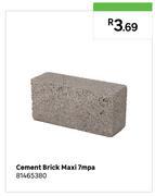 Cement Brick Maxi 7 MPA 81465380