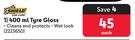Shield 400ml Tyre Gloss-Each