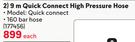 Karcher 9m Quick Connect High Pressure Hose-Each