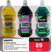 Wynn's 2L Cleen Green-Each