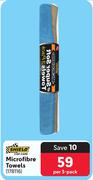 Shield Microfibre Towels-Per 3 Pack