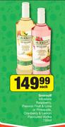 Smirnoff Infusions Raspberry,Passion Fruit & Lime & Pinapple,Cranberry & Lemon Flavoured Vodka-750ml