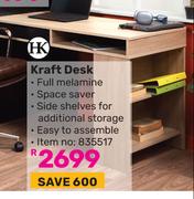 HK Kraft Desk 