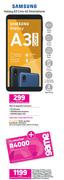 Samsung Galaxy A3 Core 4G Smartphone-Each