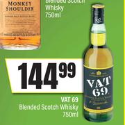 Vat 69 Blended Scotch Whisky-750ml