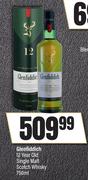 Glenfiddich 12 Year Old Single Malt Scotch Whisky-750ml