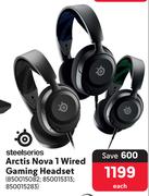 Steelseries Arctis Nova 1 Wired Gaming Headset-Each