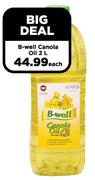 B-Well Canola Oil-2Ltr Each