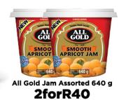 All Gold Jam Assorted-For 2 x 640g
