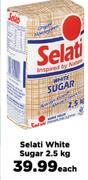 Selati White Sugar-2.5Kg Each