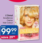 L'Oreal Excellence Creme Hair Colour-Each