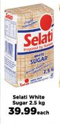 Selati White Sugar-2.5kg Each
