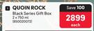 Quoin Rock Black Series Gift Box-2 x 750ml Each