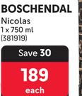 Boschendal Nicolas-750ml Each