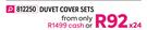 Taylor Essential 10 Piece Duvet Cover Sets (Double)
