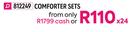 Taylor Basic 6 Piece Comforter Sets (Double)