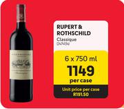 Rupert & Rothschild Classique-6 x 750ml Per Case