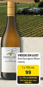 Vrede En Lust Anni Sauvignon Blanc-6 x 750ml