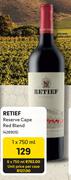 Retief Reserve Cape Red Blend-6 x 750ml