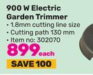 Trimtech 900W Electric Garden Trimmer