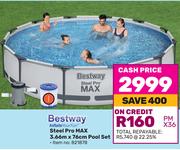 Bestway Steel Pro Max 3.66m x 76cm Pool Set