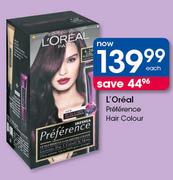 L'Oreal Preference Hair Colour-Each