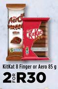 Kitkat 8 Finger Or Aero-For 2 x 85g