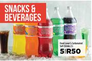 Food Lover's Carbonated Soft Drinks-For 5 x 2L